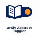 arXiv Abstract Toggler  screen for extension Chrome web store in OffiDocs Chromium