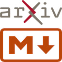 ArXiv Markdown Parser  screen for extension Chrome web store in OffiDocs Chromium