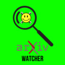 Arxiv Watcher  screen for extension Chrome web store in OffiDocs Chromium