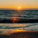 A Scenic Susset by the Seaside  screen for extension Chrome web store in OffiDocs Chromium