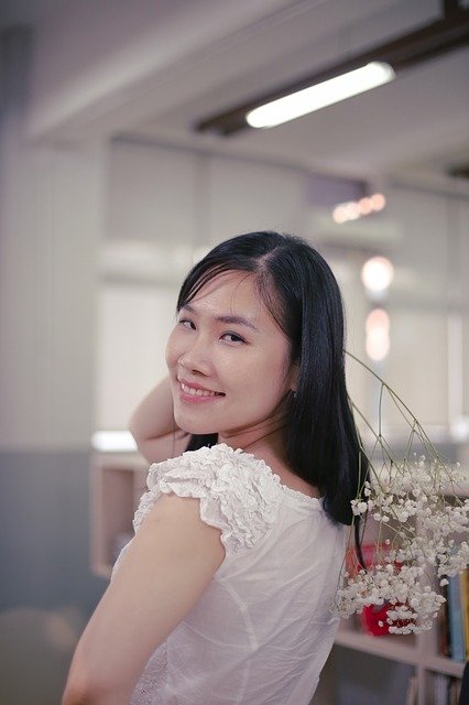 Gratis download Aziatisch vrouwelijk portret - gratis foto of afbeelding om te bewerken met GIMP online afbeeldingseditor