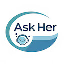 Ask Her AI Text Assistant  screen for extension Chrome web store in OffiDocs Chromium