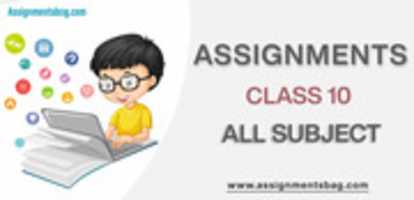 Free download Assignments For Class 10 All Subject free photo or picture to be edited with GIMP online image editor