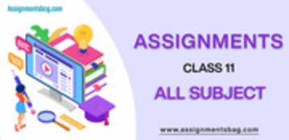 Free download Assignments For Class 11 All Subject free photo or picture to be edited with GIMP online image editor