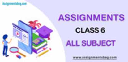 Free download Assignments For Class 6 All Subject free photo or picture to be edited with GIMP online image editor