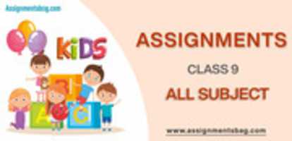Free download Assignments For Class 9 All Subject free photo or picture to be edited with GIMP online image editor