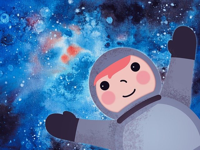 Free download Astronaut Cosmic Space -  free illustration to be edited with GIMP online image editor