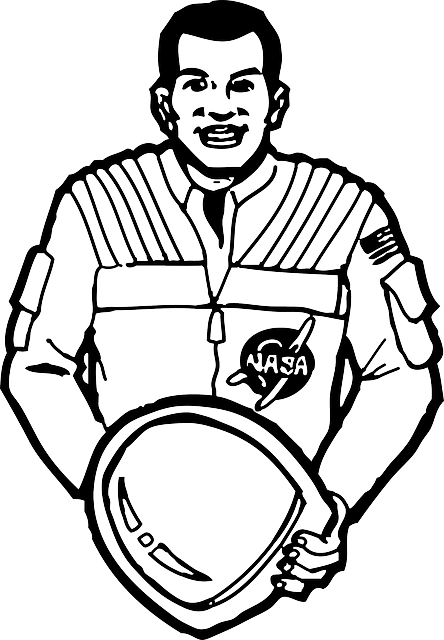 Free download Astronaut Man Helmet - Free vector graphic on Pixabay free illustration to be edited with GIMP free online image editor