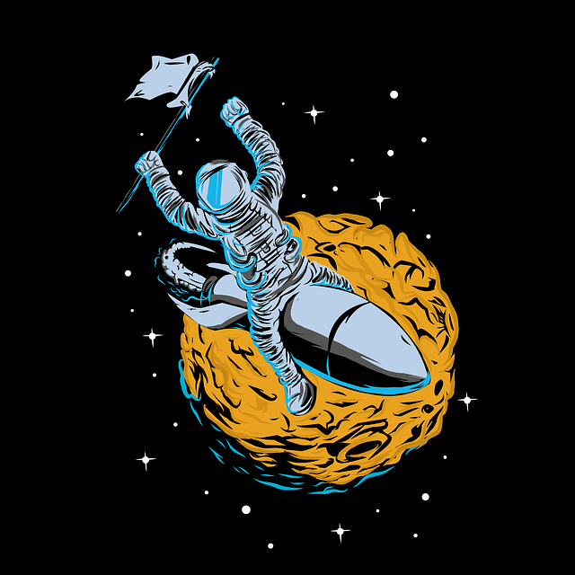 Free download Astronaut Planet Space -  free illustration to be edited with GIMP free online image editor