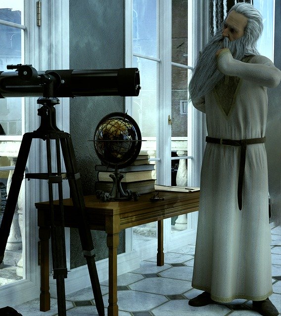 Free download Astronomer Man Astronomy -  free illustration to be edited with GIMP free online image editor