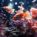 A stunning underwater scene with colorful fish  screen for extension Chrome web store in OffiDocs Chromium