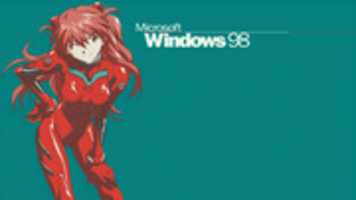 Free download Asuka Windows 98 Wallpaper free photo or picture to be edited with GIMP online image editor