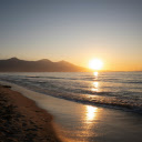 A Sunrise at a Scenic Beach  screen for extension Chrome web store in OffiDocs Chromium