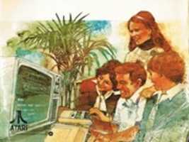 Free download Atari Cover Illustration Family 1979 free photo or picture to be edited with GIMP online image editor