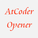 AtCoder Opener  screen for extension Chrome web store in OffiDocs Chromium