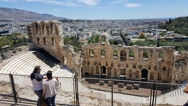 Baixe grátis Atenas Grécia Acrópole - foto ou imagem grátis para ser editada com o editor de imagens online GIMP