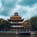 A Tranquil View of Phap Hoa Pagoda  screen for extension Chrome web store in OffiDocs Chromium