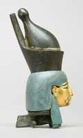 Free download Attachment in the form of the head of a goddess wearing the double crown free photo or picture to be edited with GIMP online image editor