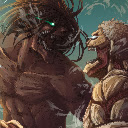Attack On Titan Attack Titan vs Anime Theme  screen for extension Chrome web store in OffiDocs Chromium