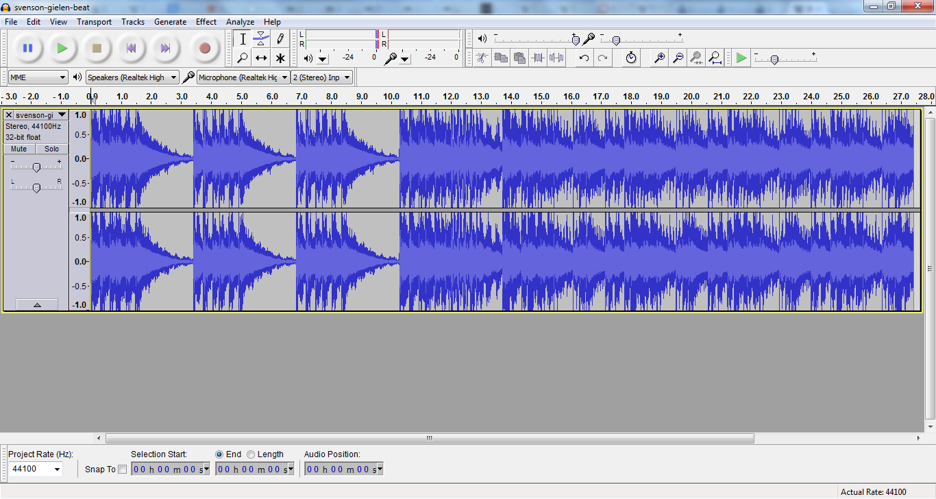 Audio Editor Online - Audacity