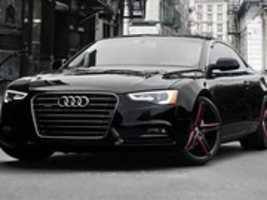Free picture Audi A 5 Black to be edited by GIMP online free image editor by OffiDocs