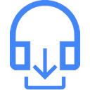 AudioDown  screen for extension Chrome web store in OffiDocs Chromium