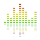 Audio Visualizer AudioVibe  screen for extension Chrome web store in OffiDocs Chromium