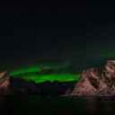 aurora and mountains  screen for extension Chrome web store in OffiDocs Chromium