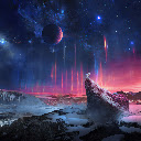 Aurora Over Frozen Falls  screen for extension Chrome web store in OffiDocs Chromium