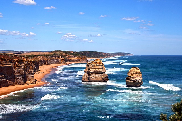 Free download australia coast 12 apostles rock free picture to be edited with GIMP free online image editor