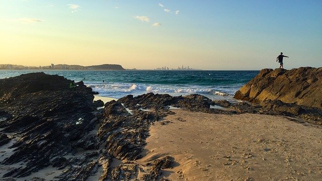 Free download Australia Gold Coast Beach -  free photo or picture to be edited with GIMP online image editor