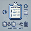Auto Copy Paste  screen for extension Chrome web store in OffiDocs Chromium