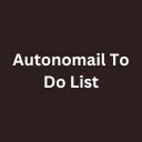 Autonomail To Do List  screen for extension Chrome web store in OffiDocs Chromium