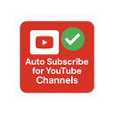 Auto Subscribe for YouTube Channels  screen for extension Chrome web store in OffiDocs Chromium