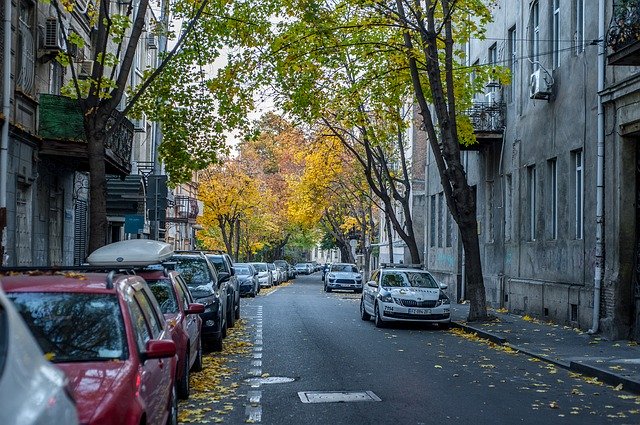 Free download Autumn City Fall -  free photo or picture to be edited with GIMP online image editor