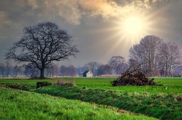 Free download autumn day afternoon landscape free picture to be edited with GIMP free online image editor