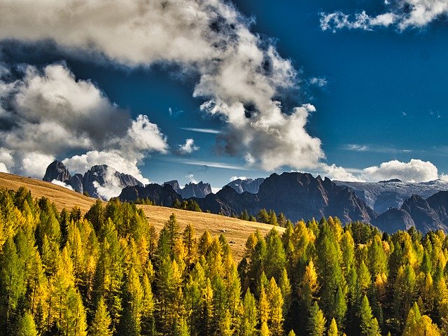 Free download Autumn Dolomites Landscape -  free free photo or picture to be edited with GIMP online image editor