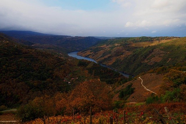 Sonbahar Galiçya Rio Sil'i ücretsiz indirin - GIMP çevrimiçi resim düzenleyiciyle düzenlenecek ücretsiz fotoğraf veya resim