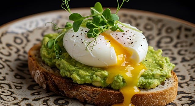 Free download avocado toast egg poached free picture to be edited with GIMP free online image editor