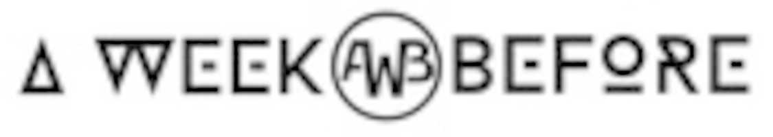 Gratis download A Week Before Logo gratis foto of afbeelding om te bewerken met GIMP online afbeeldingseditor