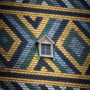 A window in a colorful tile roof  screen for extension Chrome web store in OffiDocs Chromium