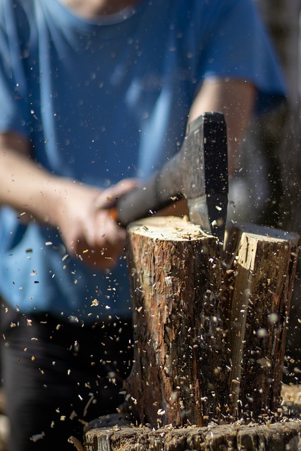 Free download axe wood cutting lumberjack free picture to be edited with GIMP free online image editor