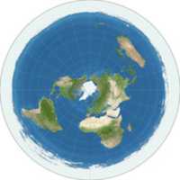 Free download Azimuthal Equidistant Flat Earth Map free photo or picture to be edited with GIMP online image editor