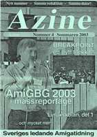 Free download Azine Nummer 4 Sommaren 2003 free photo or picture to be edited with GIMP online image editor