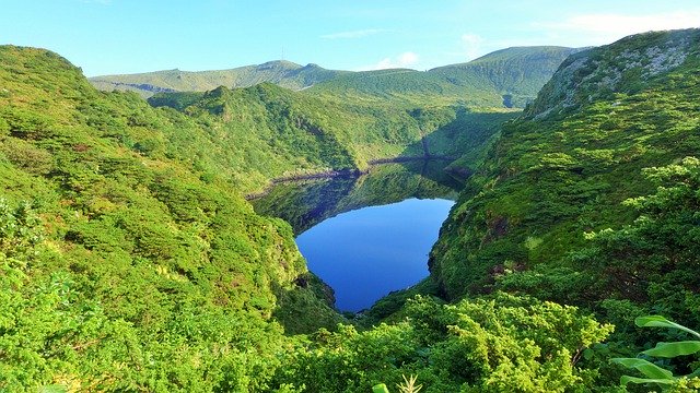 Free download Azores Nature Lake -  free photo or picture to be edited with GIMP online image editor