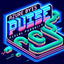 Azure Bytes: Pixel Pursuit  screen for extension Chrome web store in OffiDocs Chromium
