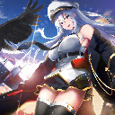 Azur Lane Enterprise Anime Girl Anime Theme  screen for extension Chrome web store in OffiDocs Chromium