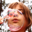 Baby and soap bubbles  screen for extension Chrome web store in OffiDocs Chromium