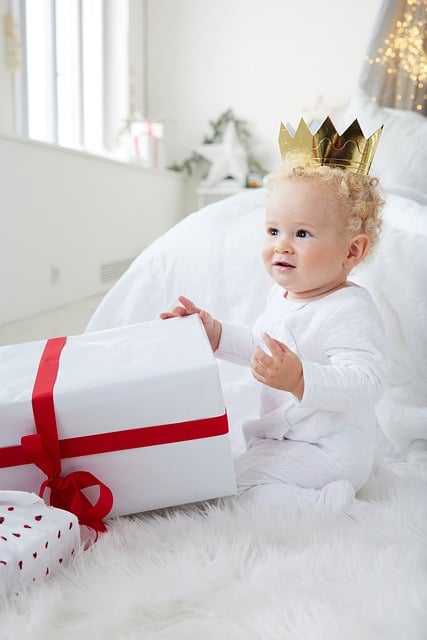Free download baby crown gift present holidays free picture to be edited with GIMP free online image editor