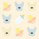 Baby  Frenchies  screen for extension Chrome web store in OffiDocs Chromium